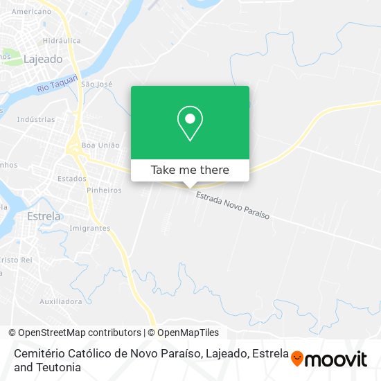 Cemitério Católico de Novo Paraíso map