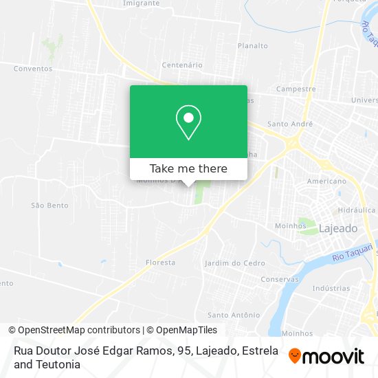 Rua Doutor José Edgar Ramos, 95 map