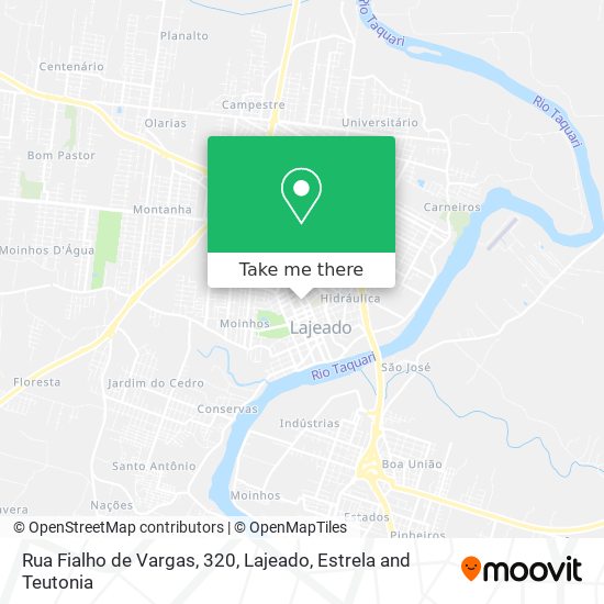 Rua Fialho de Vargas, 320 map