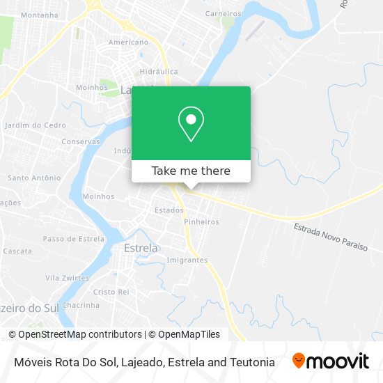 Móveis Rota Do Sol map