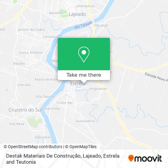 Destak Materiais De Construção map
