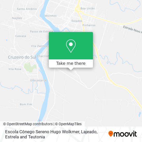 Escola Cônego Sereno Hugo Wolkmer map