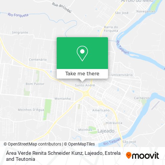 Área Verde Renita Schneider Kunz map