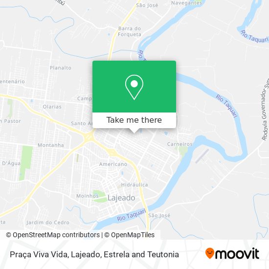 Praça Viva Vida map