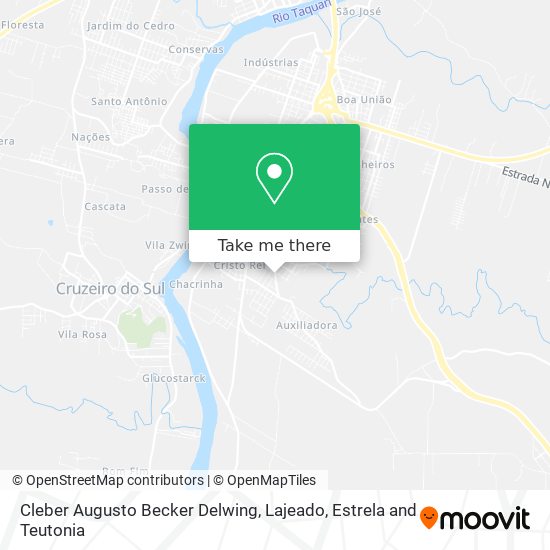 Cleber Augusto Becker Delwing map