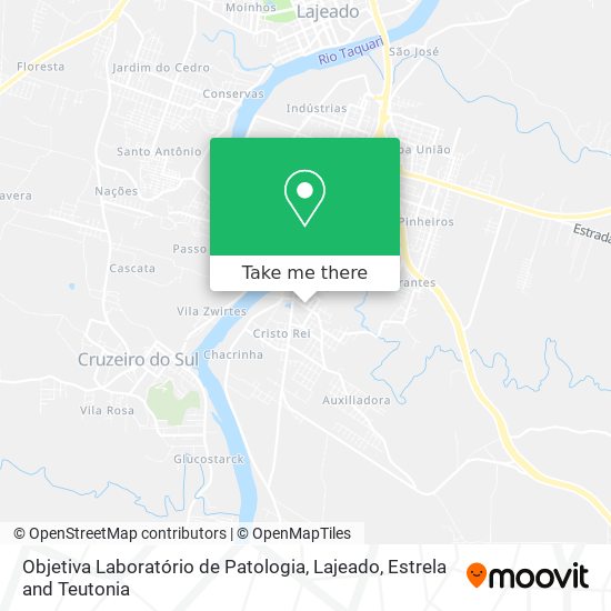 Objetiva Laboratório de Patologia map