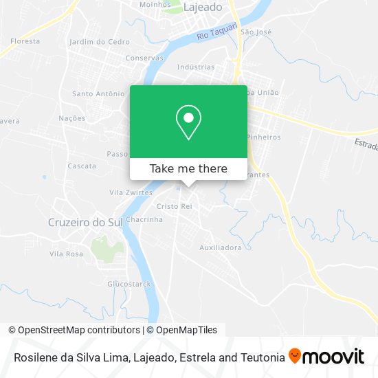 Rosilene da Silva Lima map