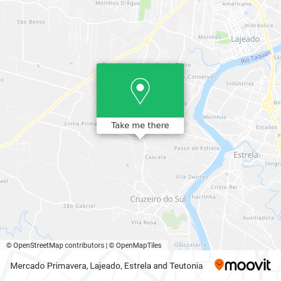 Mercado Primavera map