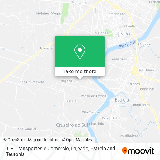 T. R. Transportes e Comercio map
