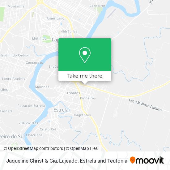 Jaqueline Christ & Cia map