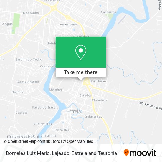 Dorneles Luiz Merlo map