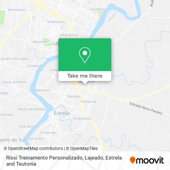 Rissi Treinamento Personalizado map