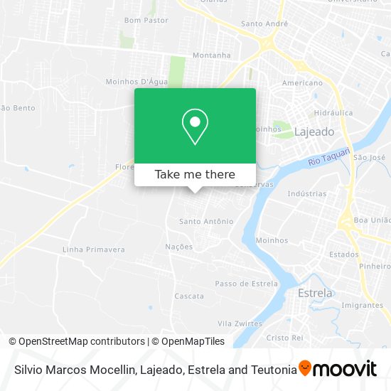 Silvio Marcos Mocellin map