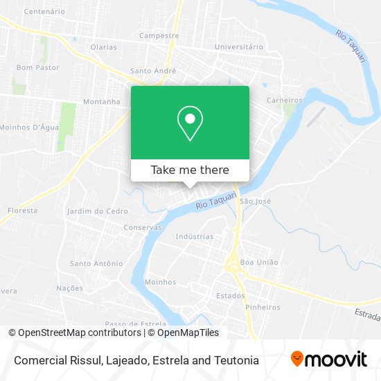Comercial Rissul map