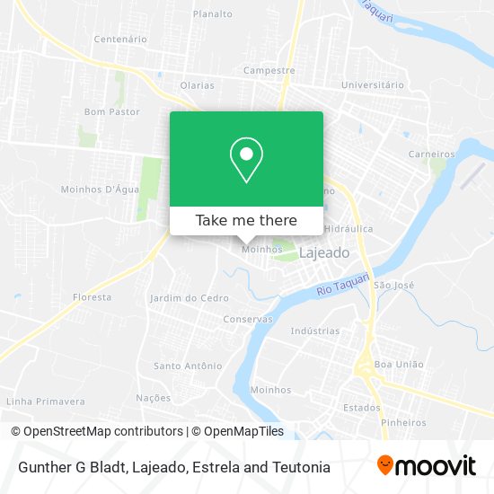 Gunther G Bladt map