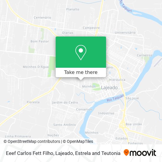 Eeef Carlos Fett Filho map