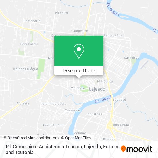 Rd Comercio e Assistencia Tecnica map