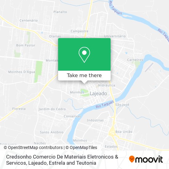 Credsonho Comercio De Materiais Eletronicos & Servicos map