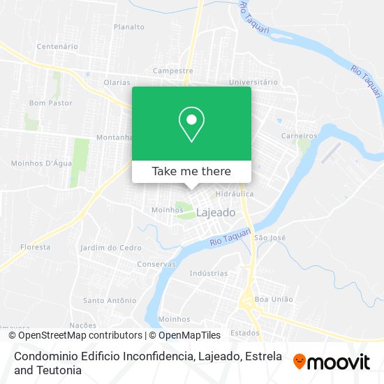 Condominio Edificio Inconfidencia map