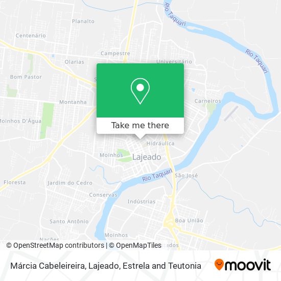 Márcia Cabeleireira map