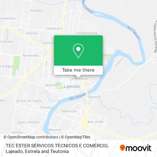 TEC ESTER SERVICOS TECNICOS E COMERCIO map