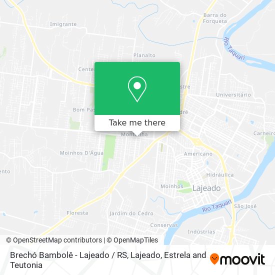 Brechó Bambolê - Lajeado / RS map