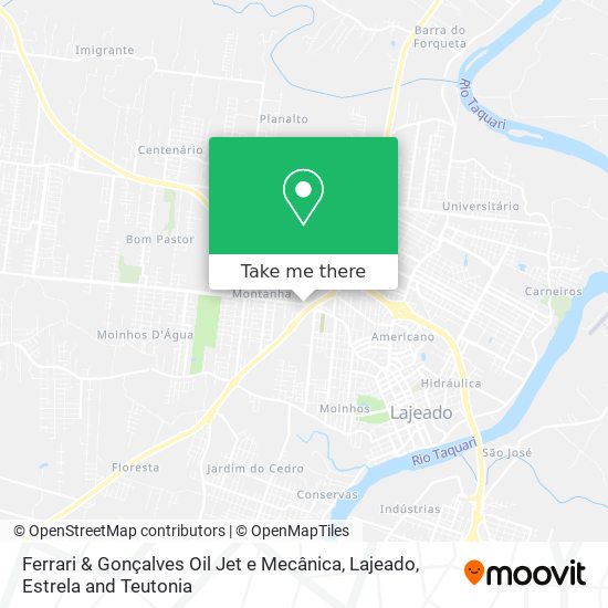 Ferrari & Gonçalves Oil Jet e Mecânica map