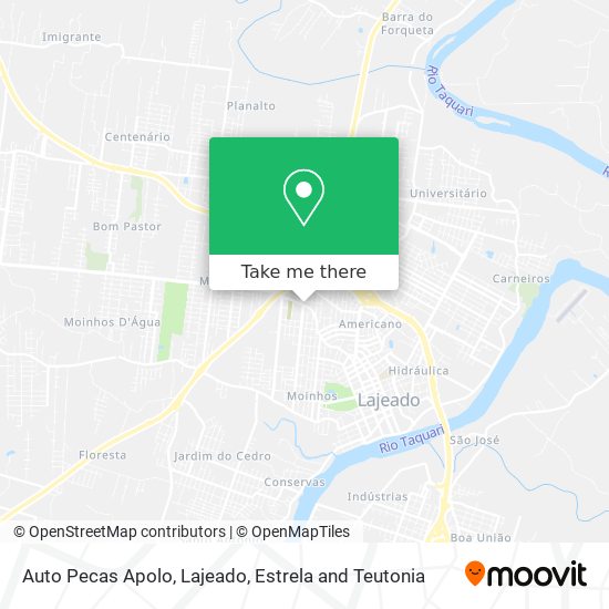 Auto Pecas Apolo map