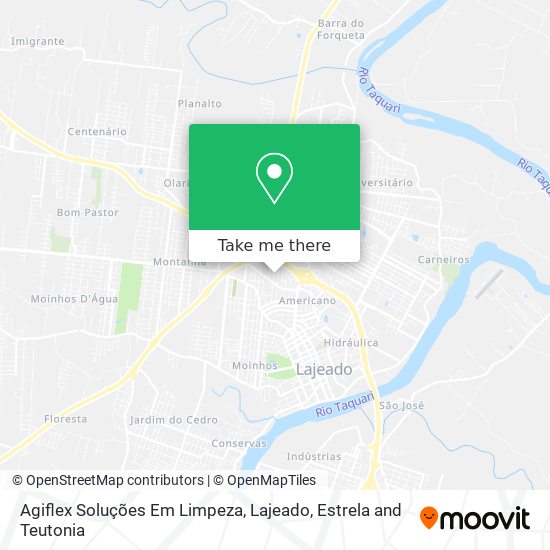 Agiflex Soluções Em Limpeza map