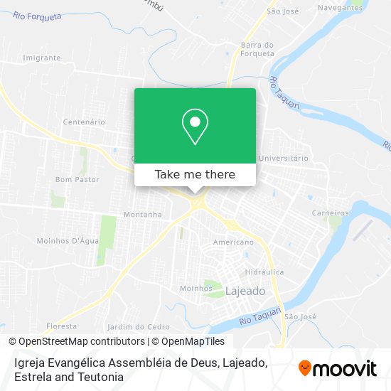 Igreja Evangélica Assembléia de Deus map