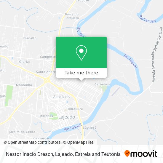 Nestor Inacio Dresch map