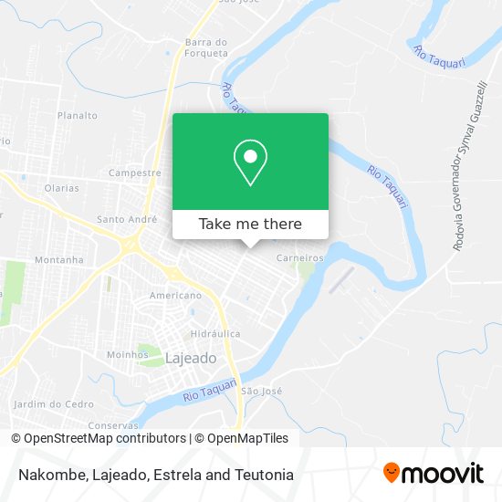 Nakombe map