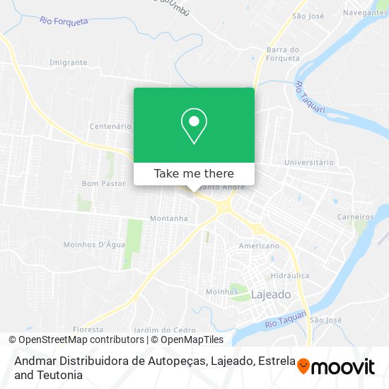 Andmar Distribuidora de Autopeças map