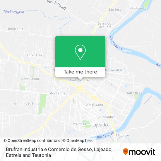 Brufran Industria e Comercio de Gesso map