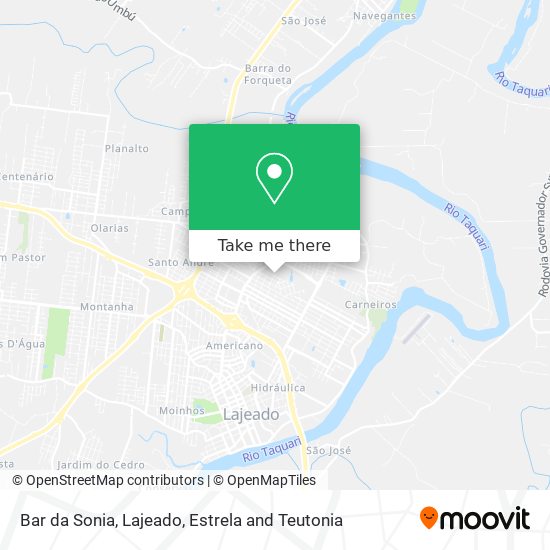 Bar da Sonia map