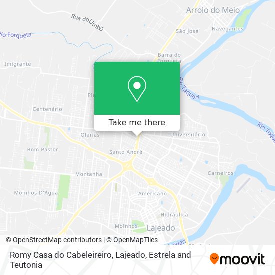 Romy Casa do Cabeleireiro map