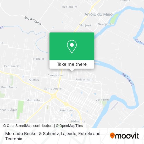 Mercado Becker & Schmitz map