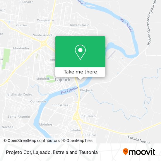 Projeto Cor map