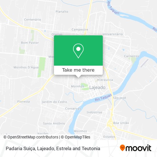Padaria Suiça map