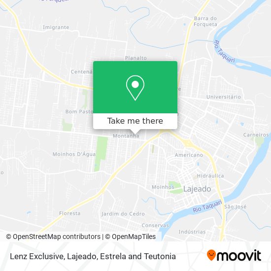 Lenz Exclusive map