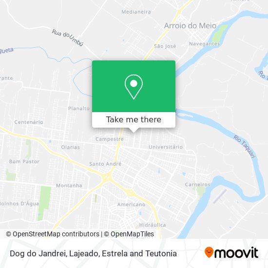 Dog do Jandrei map