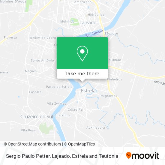 Sergio Paulo Petter map