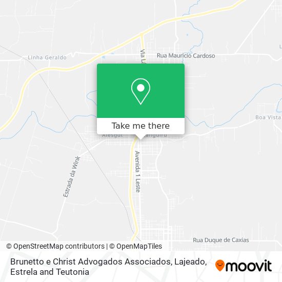 Brunetto e Christ Advogados Associados map
