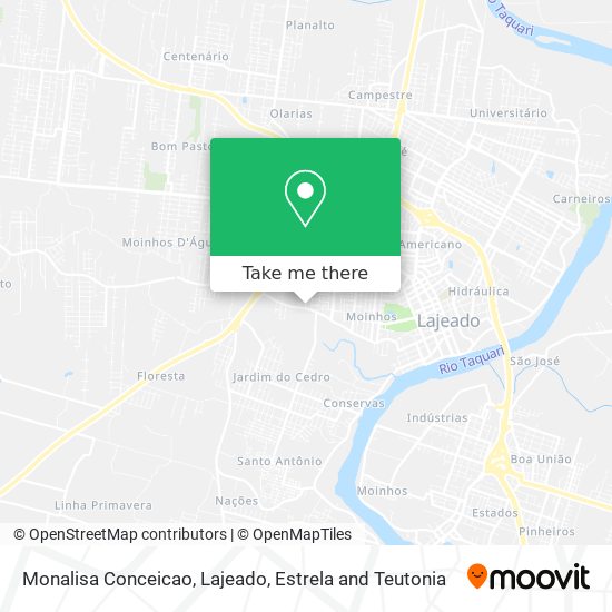 Monalisa Conceicao map