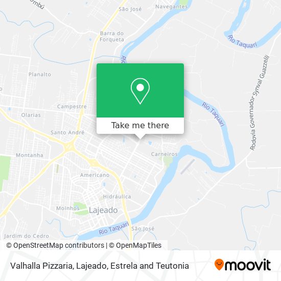 Valhalla Pizzaria map