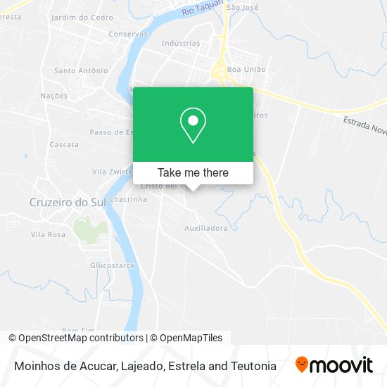 Moinhos de Acucar map