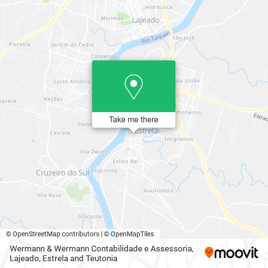 Mapa Wermann & Wermann Contabilidade e Assessoria