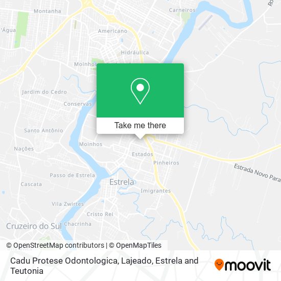 Cadu Protese Odontologica map