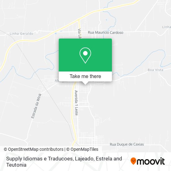 Supply Idiomas e Traducoes map