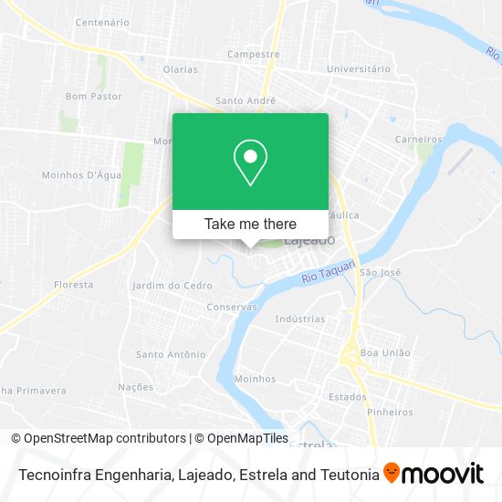 Tecnoinfra Engenharia map